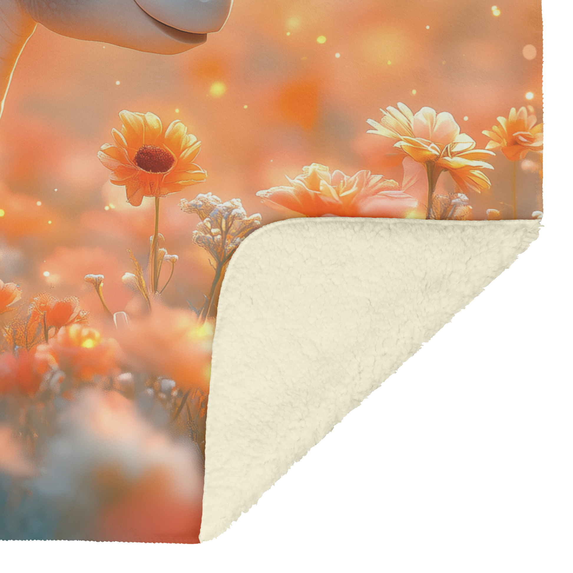 Tiny_Brachiosaurus_Standing_in_Flower_Fi_H_Blanket_Sherpa_Mockup.png