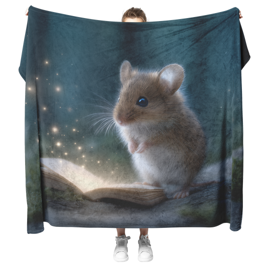 Tiny_Mouse_With_Blue_Eyes_Reading_Glowin_H_Blanket_Model_Mockup.png_15279122