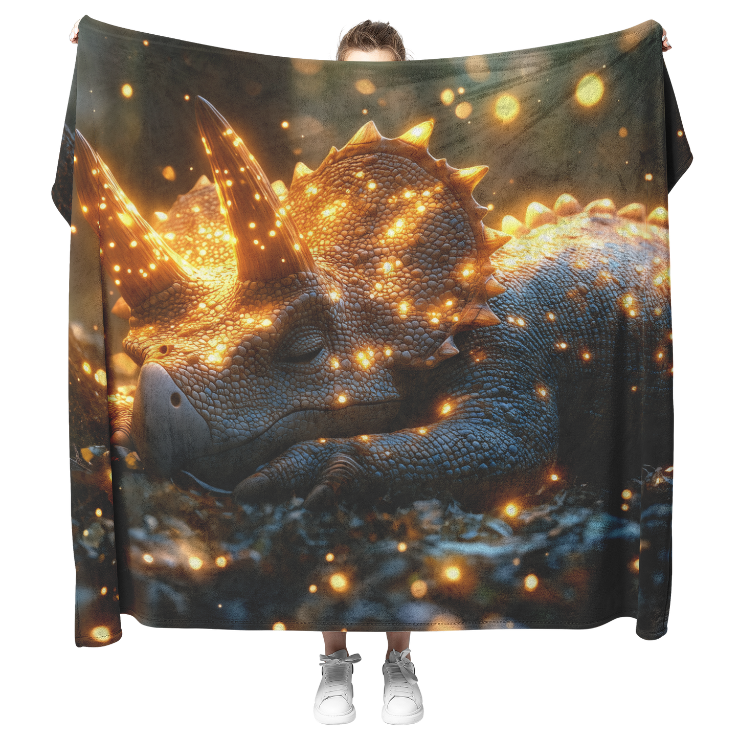 Tiny_Triceratops_Napping_Under_Tree_Surr_H_Blanket_Model_Mockup.png