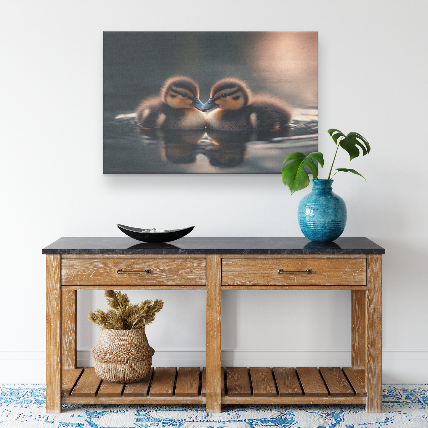 Two_Baby_Ducks_Floating_in_Heart_Shaped__H_Rectangle_Smaller_Lifestyle_Mockup.png_15356351