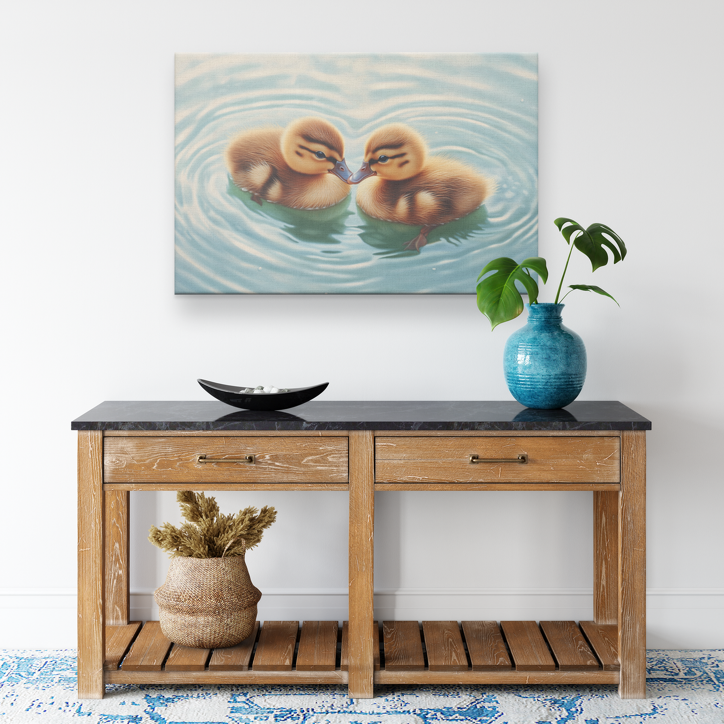 Two_Baby_Ducks_Floating_in_Heart_Shaped__H_Rectangle_Smaller_Lifestyle_Mockup.png_15356345