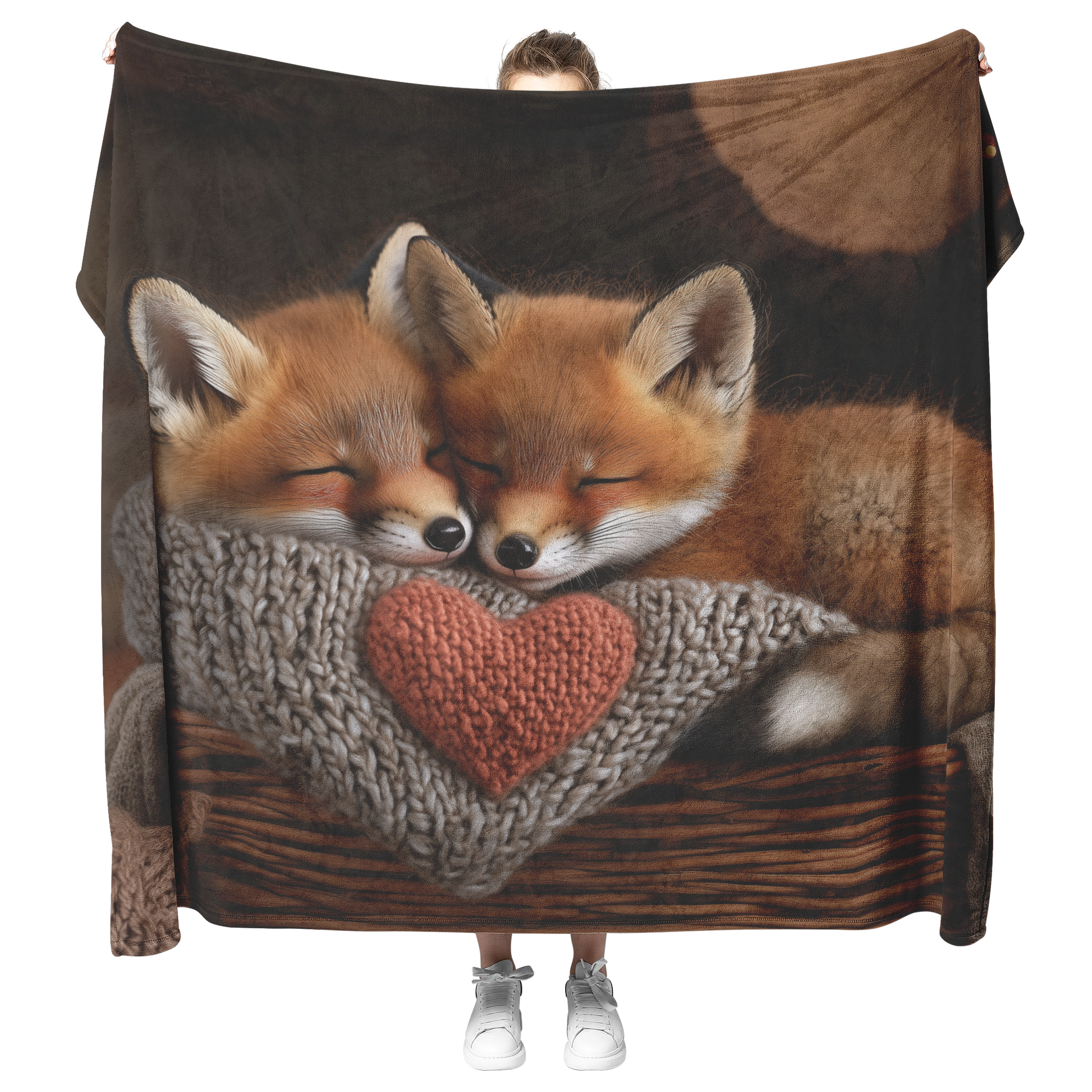 Two_Fox_Cubs_Wrapped_in_Shared_Scarf_Tai_H_Blanket_Model_Mockup.png_15350913