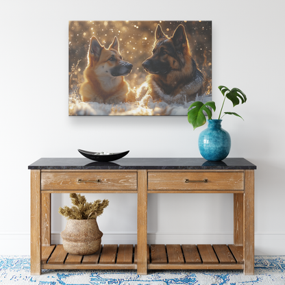 Two_German_Shepherds_Playing_in_Glowing__H_Rectangle_Smaller_Lifestyle_Mockup.png