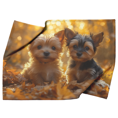 Two_Yorkshire_Terrier_Puppies_Playing_on_H_Blanket_Top_Bottom_Folds_Mockup.png
