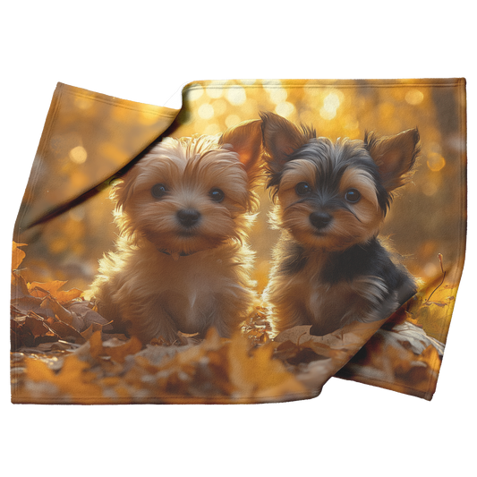 Two_Yorkshire_Terrier_Puppies_Playing_on_H_Blanket_Top_Bottom_Folds_Mockup.png