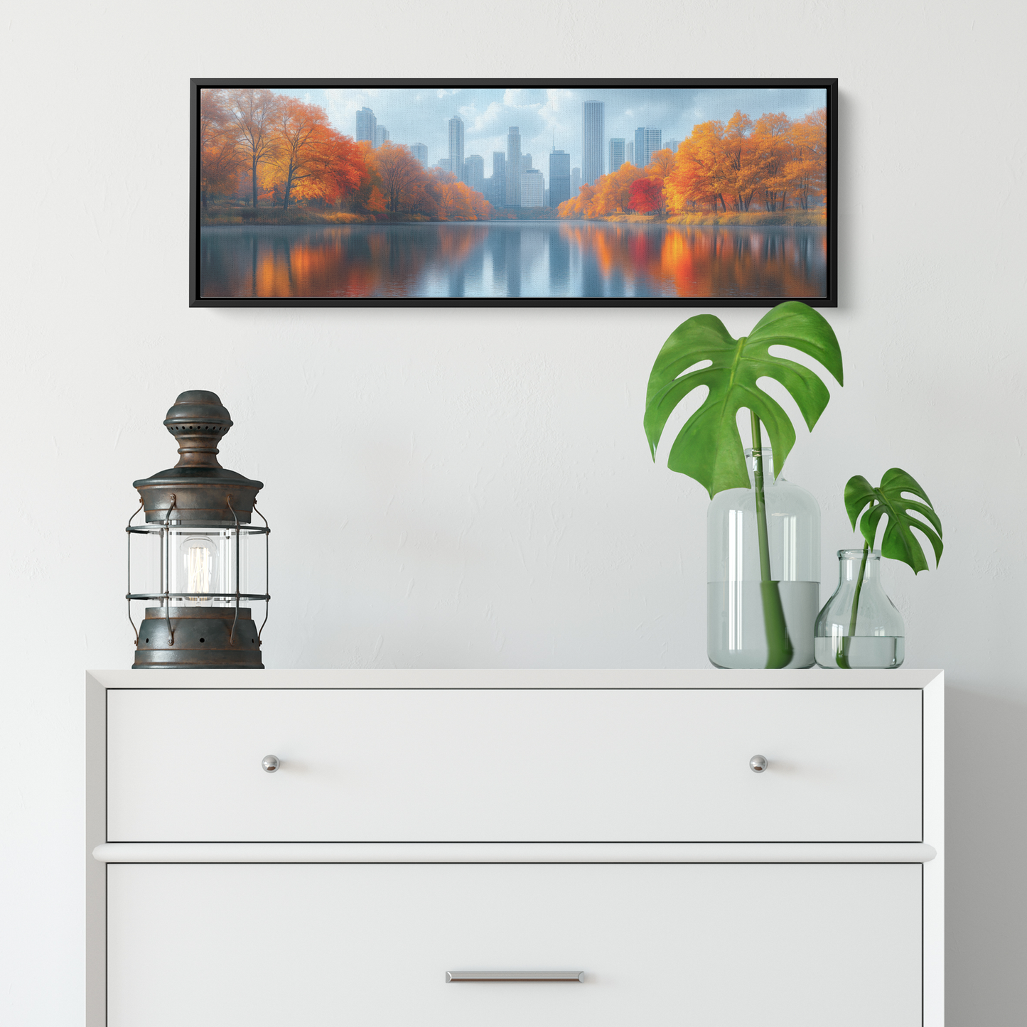 Vibrant_Autumn_Scene_Chicago_Skyline_Col_Framed_Canvas_H_Panoramic_Small_Lifesty_Mockup.png