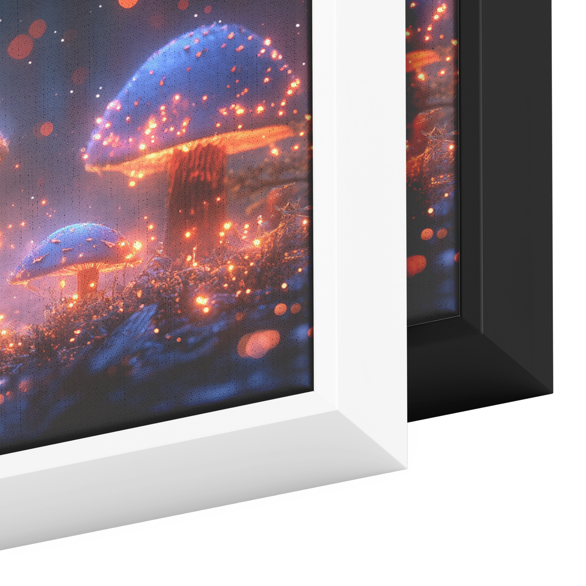 Vibrant_Fantasy_Forest_Glowing_Blue_Purp_Framed_Canvas_H_Panoramic_Color_Options_Mockup.png