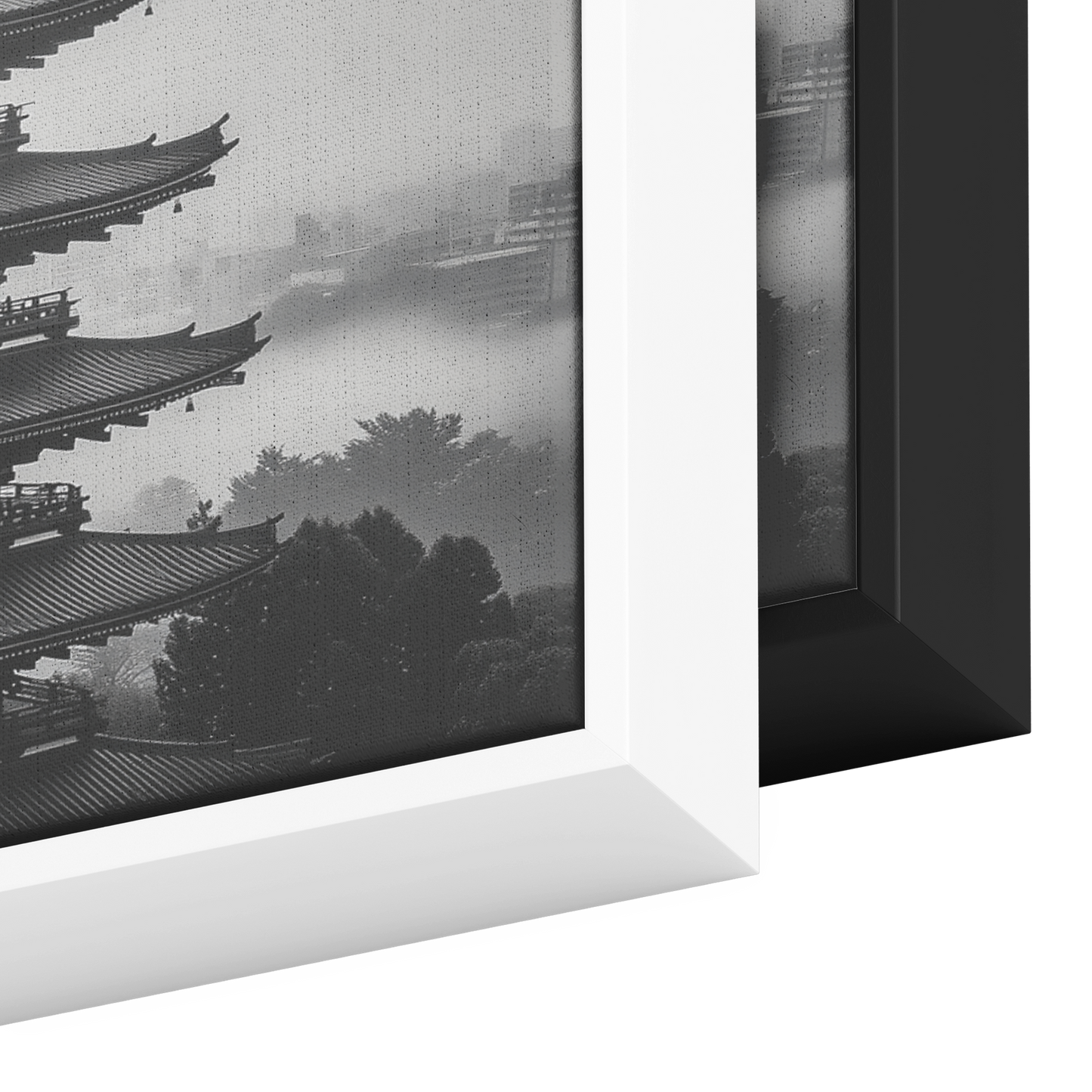 Vintage_View_of_Tokyo_Historical_Temples_Framed_Canvas_H_Panoramic_Color_Options_Mockup.png