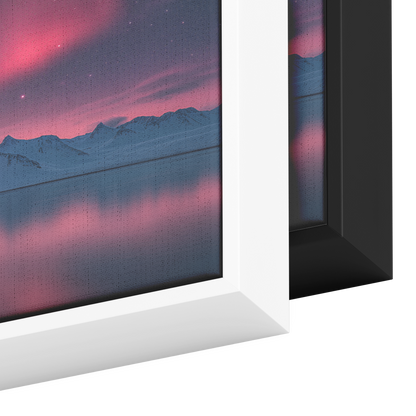 Vivid_Aurora_Borealis_Over_Calm_Bay_Pink_Framed_Canvas_H_Panoramic_Color_Options_Mockup.png