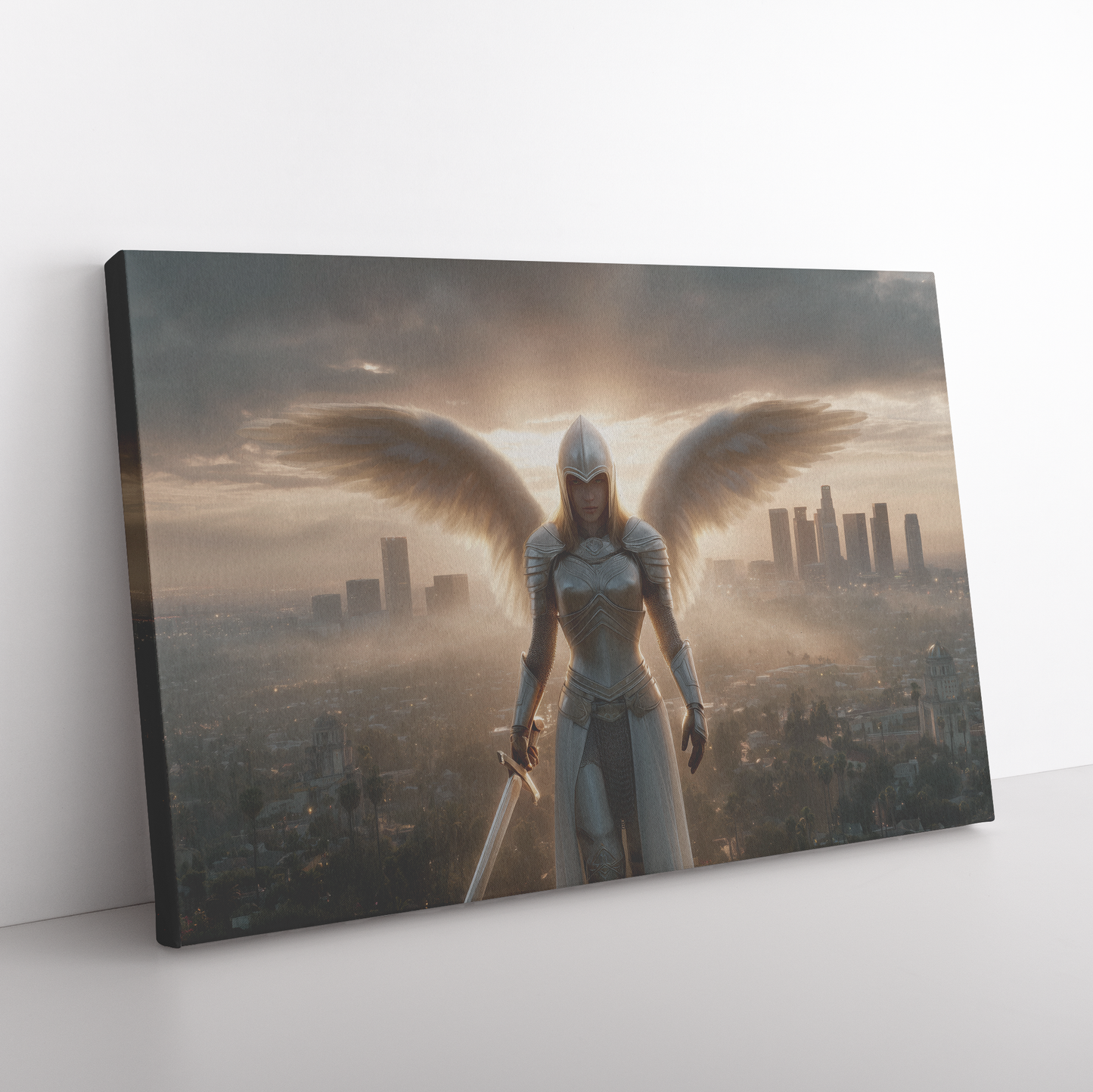 Warrior_Guardian_Angel_in_Silver_Armor_w_H_Rectangle_Angle_Floor_Mockup.png_15467272