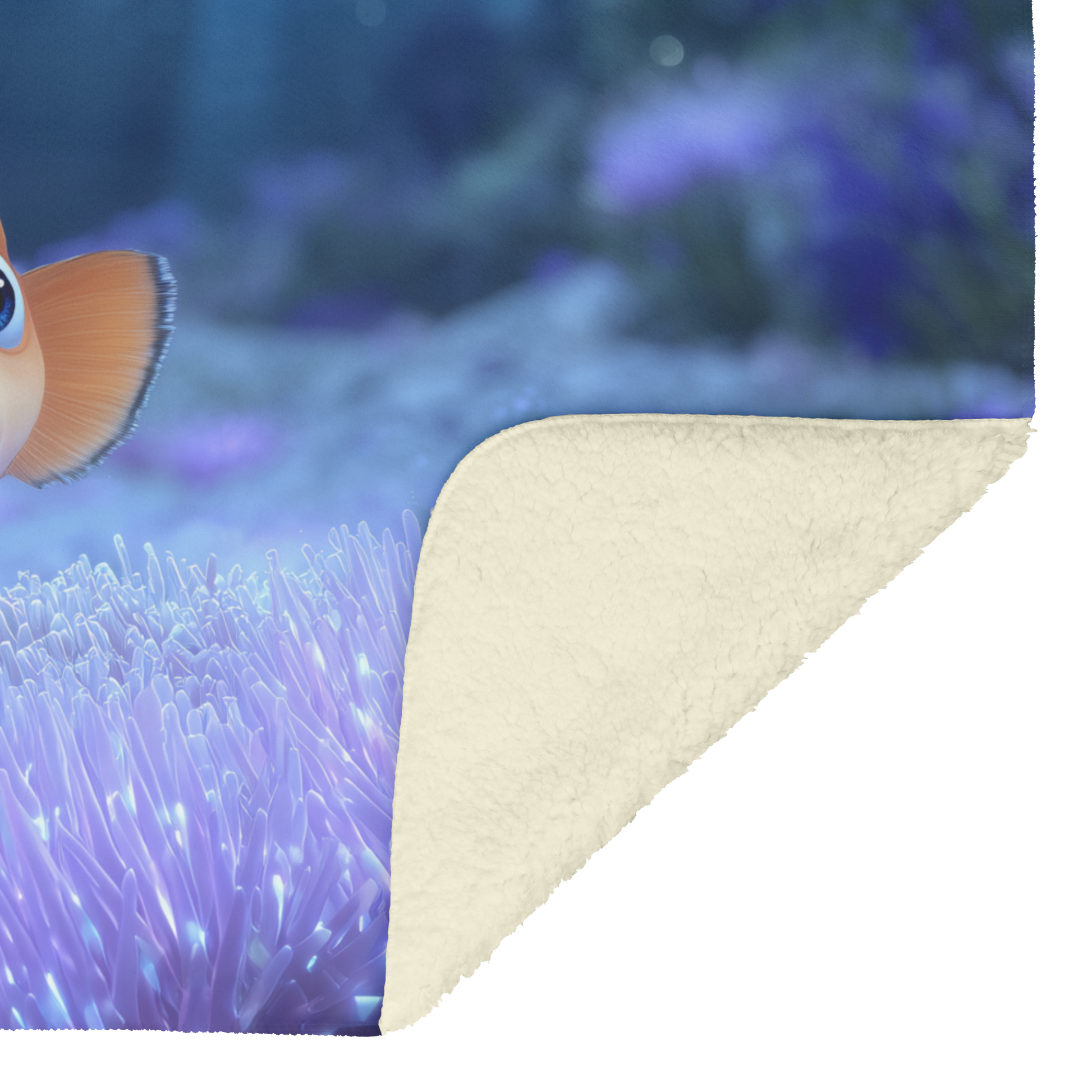 Whimsical_Clownfish_With_Blue_Eyes_Hidin_H_Blanket_Sherpa_Mockup.png