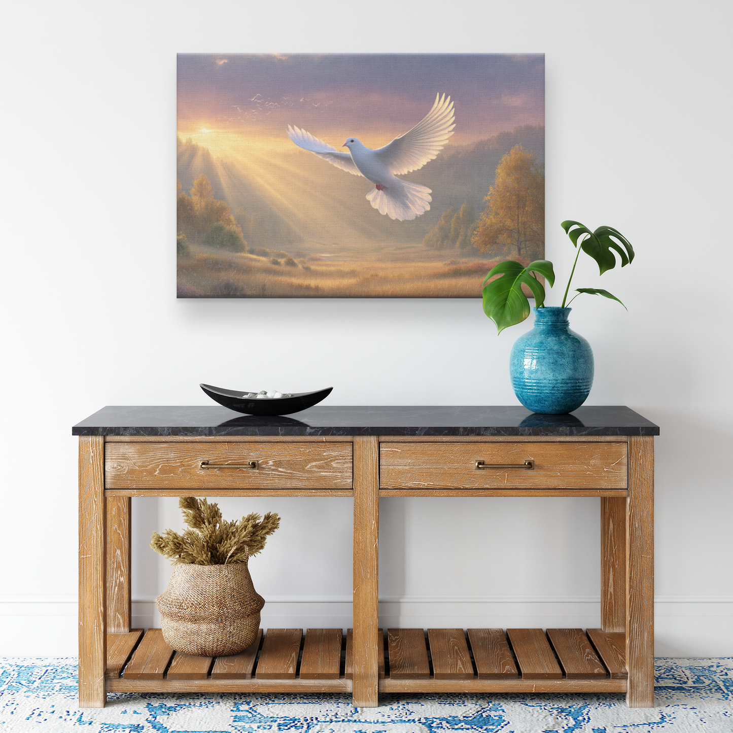 White_Dove_Flying_Through_Golden_Sunbeam_H_Rectangle_Smaller_Lifestyle_Mockup.png_15486583