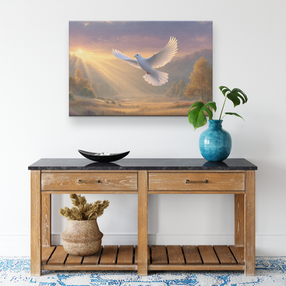White_Dove_Flying_Through_Golden_Sunbeam_H_Rectangle_Smaller_Lifestyle_Mockup.png_15486583