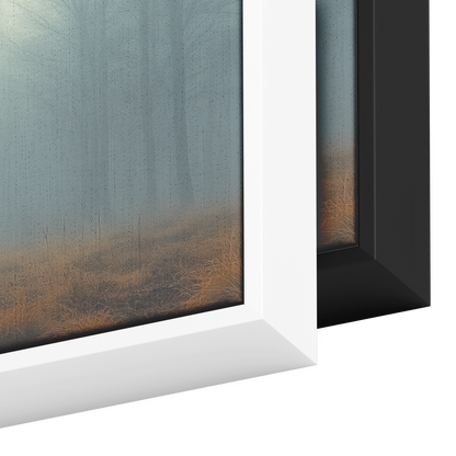 Wide_Angle_Deer_Silhouette_Foggy_Forest__Framed_Canvas_H_Panoramic_Color_Options_Mockup.png