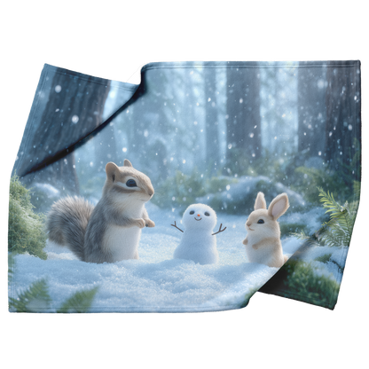 Woodland_Animals_Building_Tiny_Snowman_U_H_Blanket_Top_Bottom_Folds_Mockup.png_15283508