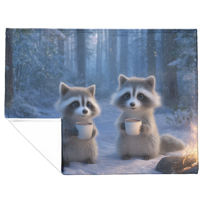Woodland_Creatures_With_Blue_Eyes_Sippin_H_Blanket_Flat_Fold_Mockup.png