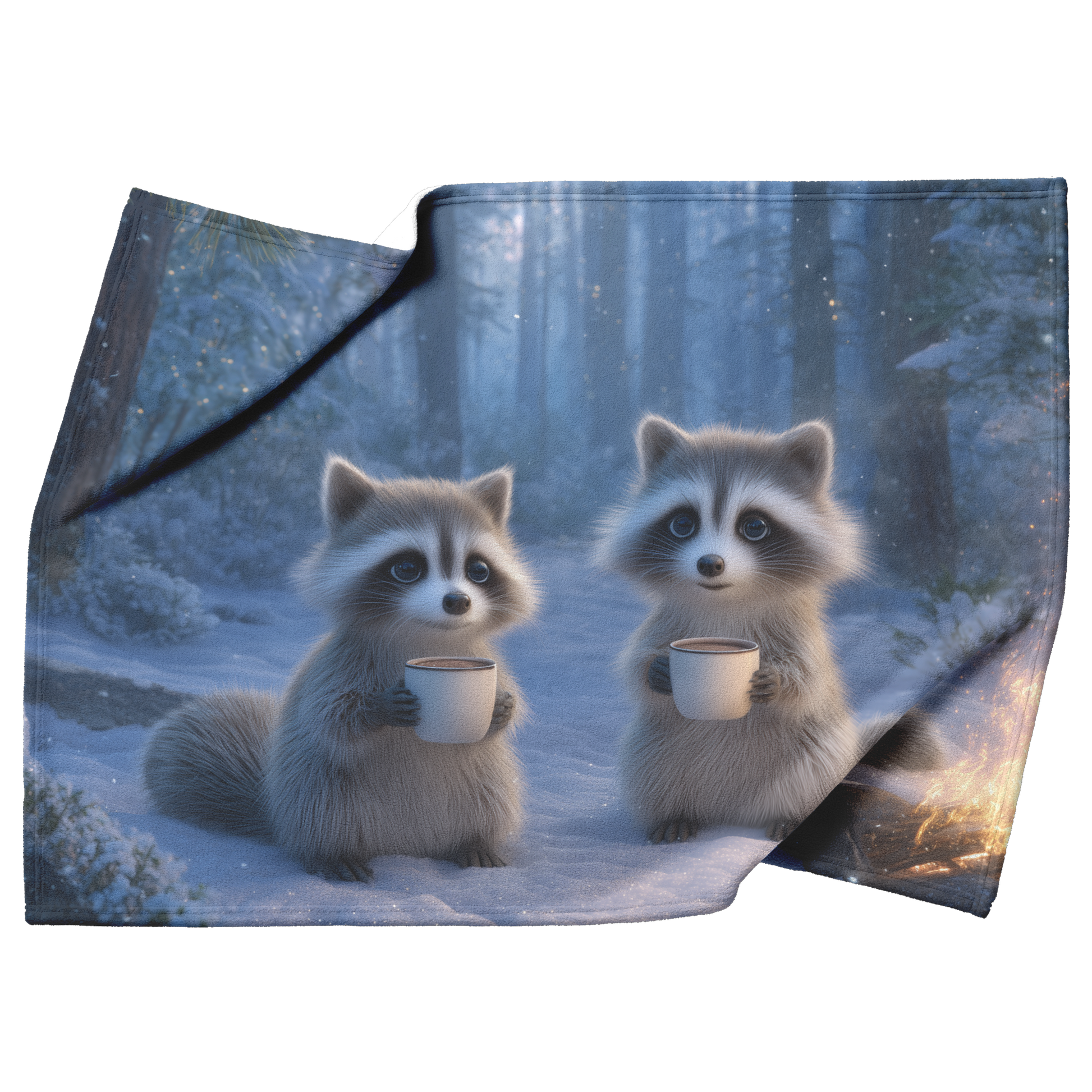 Woodland_Creatures_With_Blue_Eyes_Sippin_H_Blanket_Top_Bottom_Folds_Mockup.png