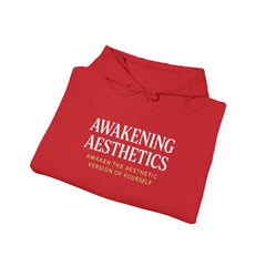 Awakening Aesthetics Gym Hoodie for Men & Women | Athletic Pullover with Kangaroo Pocket | 50/50 Cotton-Poly Blend | Comfortable, Stylish & Ethically Made | Unisex Classic Fit - Awakening Aesthetics