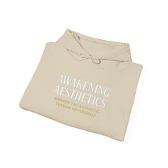 Awakening Aesthetics Gym Hoodie for Men & Women | Athletic Pullover with Kangaroo Pocket | 50/50 Cotton-Poly Blend | Comfortable, Stylish & Ethically Made | Unisex Classic Fit - Awakening Aesthetics