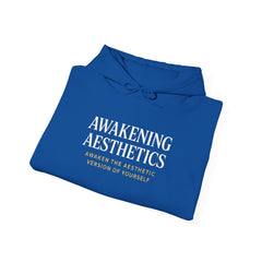 Awakening Aesthetics Gym Hoodie for Men & Women | Athletic Pullover with Kangaroo Pocket | 50/50 Cotton-Poly Blend | Comfortable, Stylish & Ethically Made | Unisex Classic Fit - Awakening Aesthetics