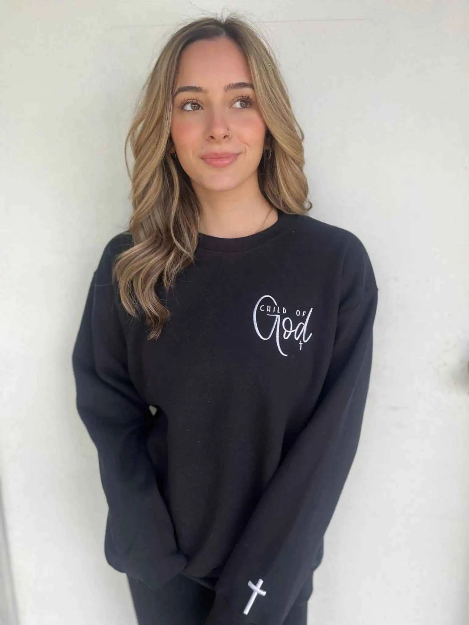 Child of God Christian Clothing Black Sweatshirt