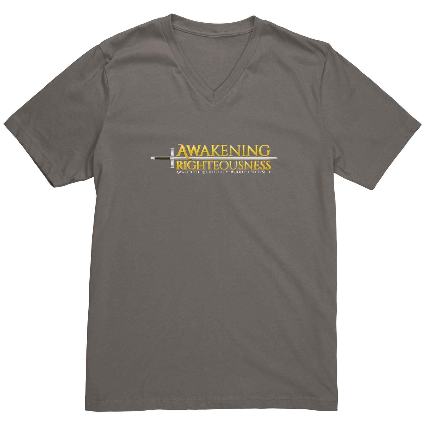 Canvas Men's V Neck T-Shirt