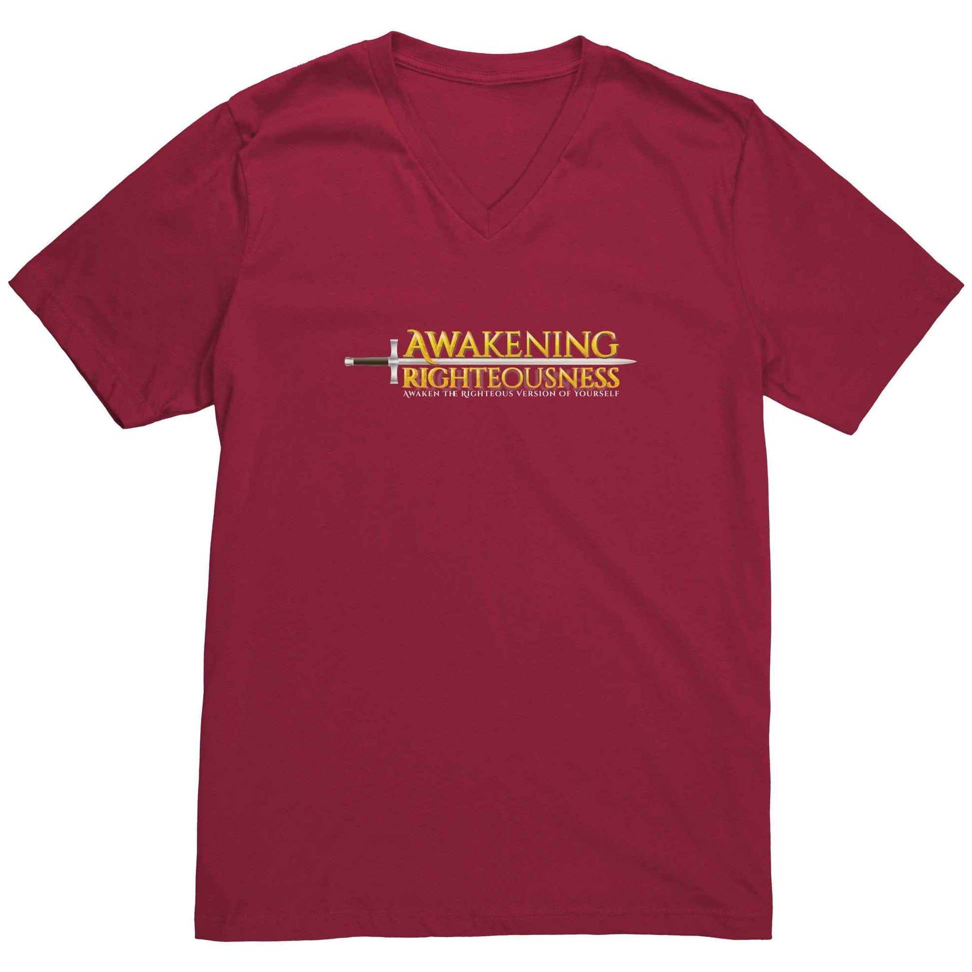 Canvas Men's V Neck T-Shirt