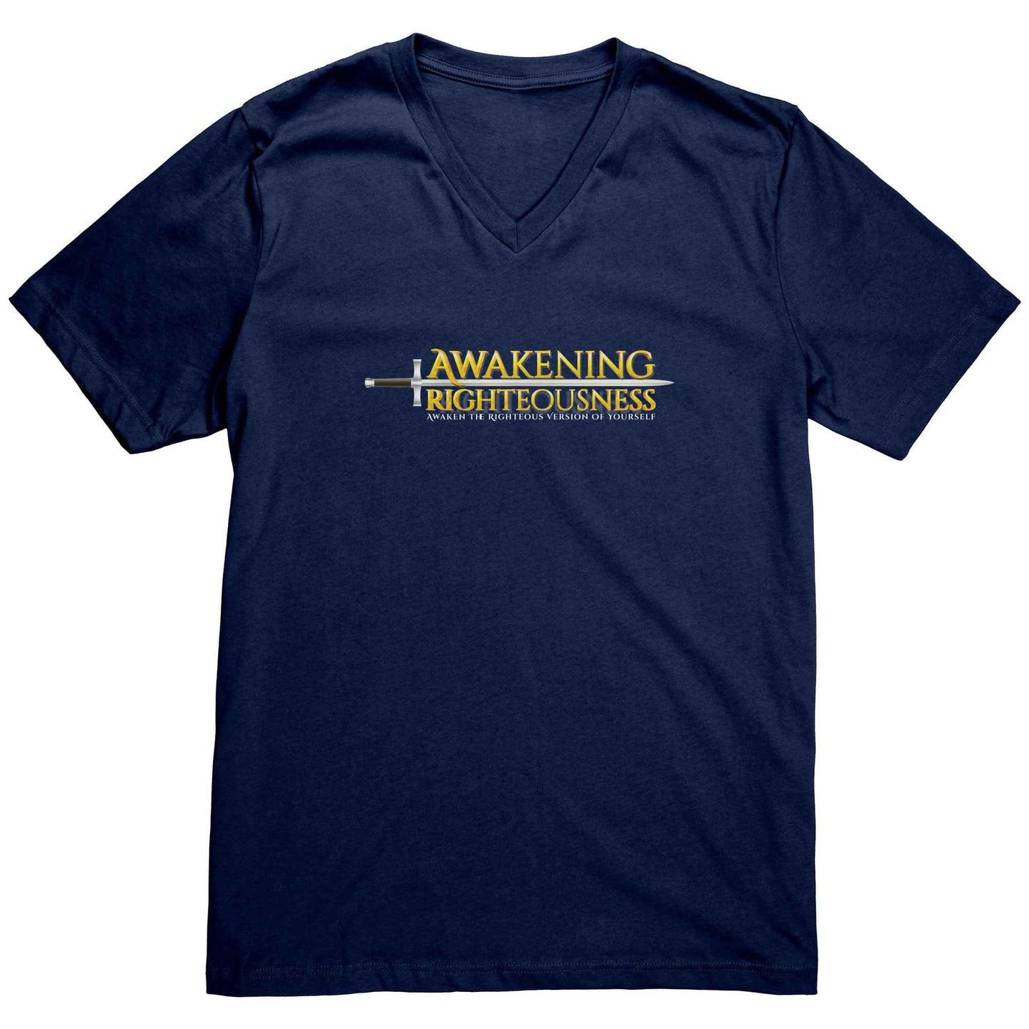 Canvas Men's V Neck T-Shirt