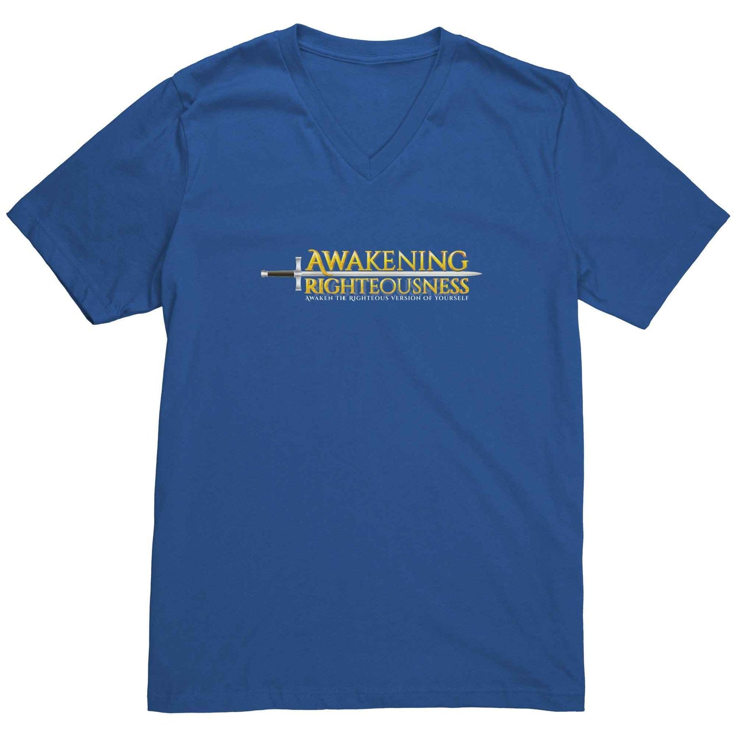 Canvas Men's V Neck T-Shirt