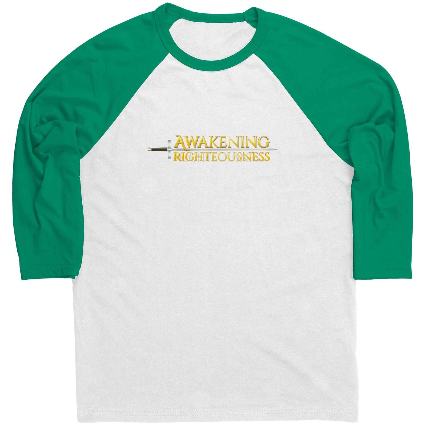 Awakening Righteousness Raglan Long Sleeve Shirt For Men