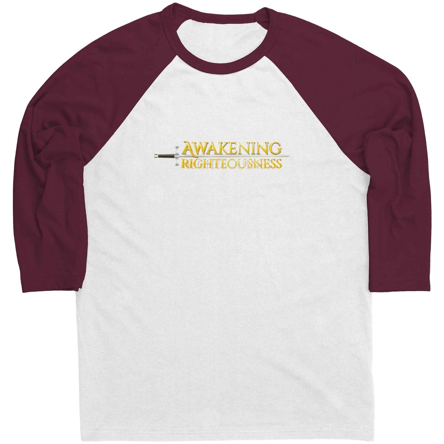 Awakening Righteousness Raglan Long Sleeve Shirt For Men