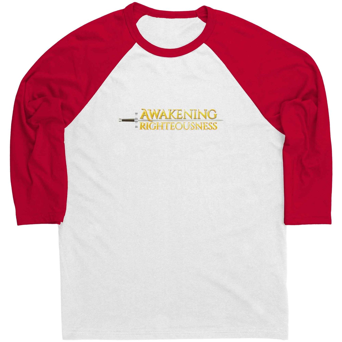 Awakening Righteousness Raglan Long Sleeve Shirt For Men