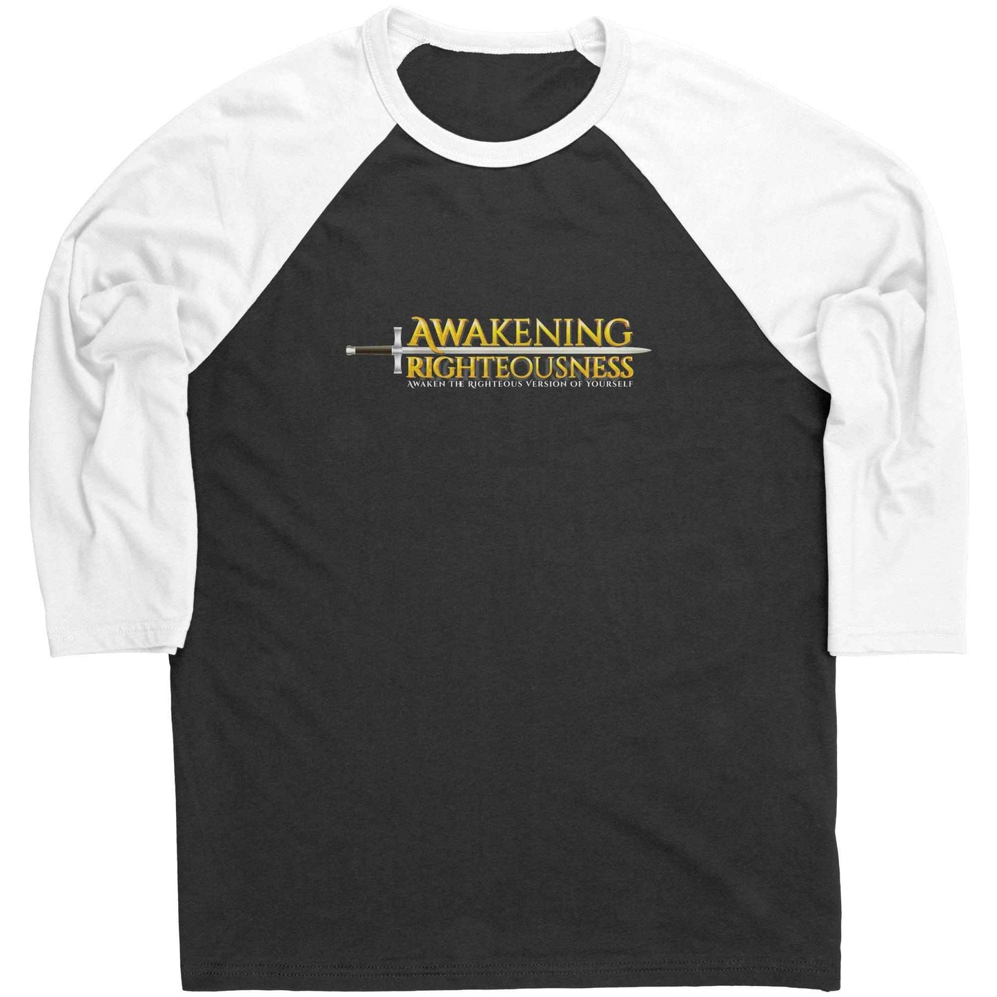 Awakening Righteousness Raglan Long Sleeve Shirt For Men