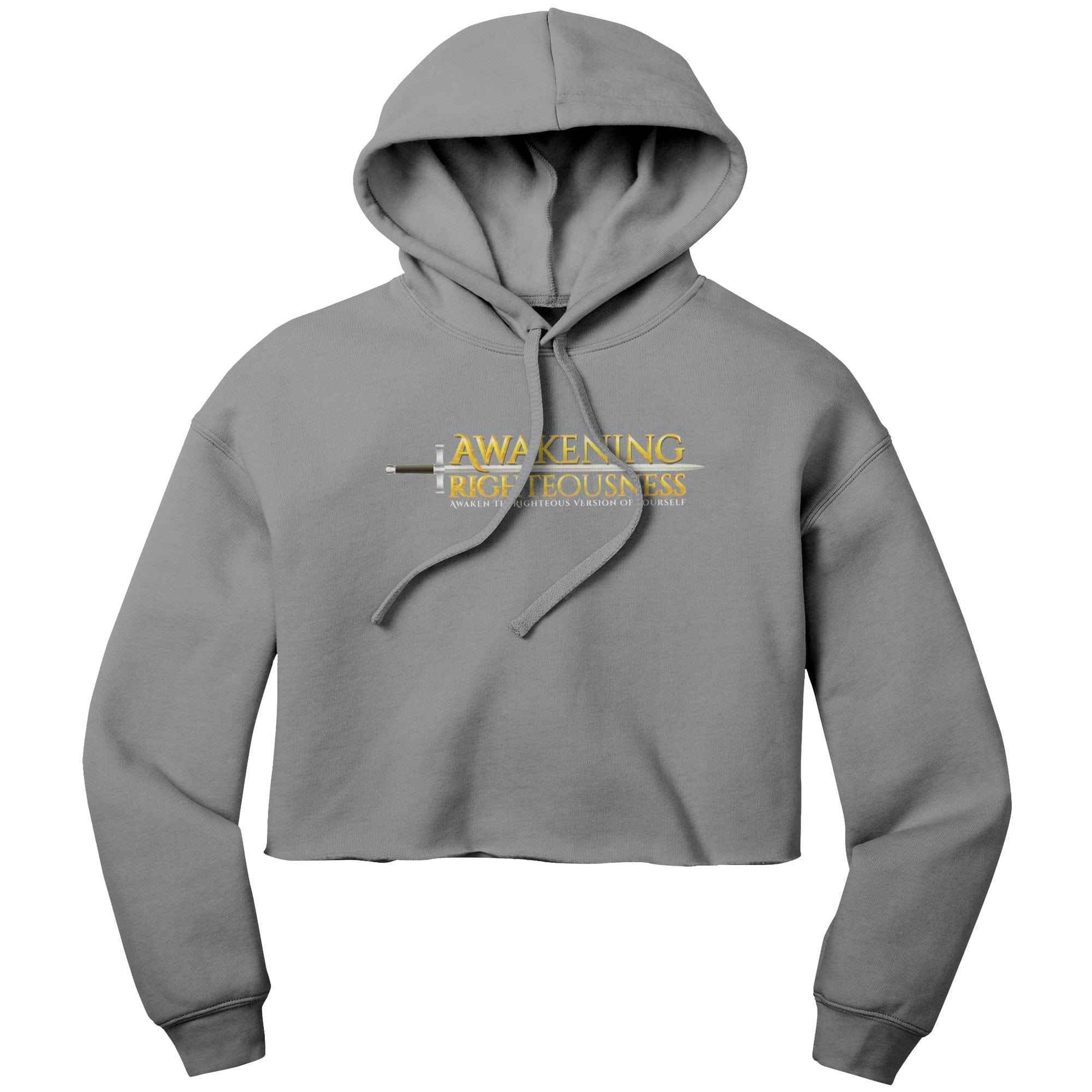 Bella Women's Crop Fleece Hoodie