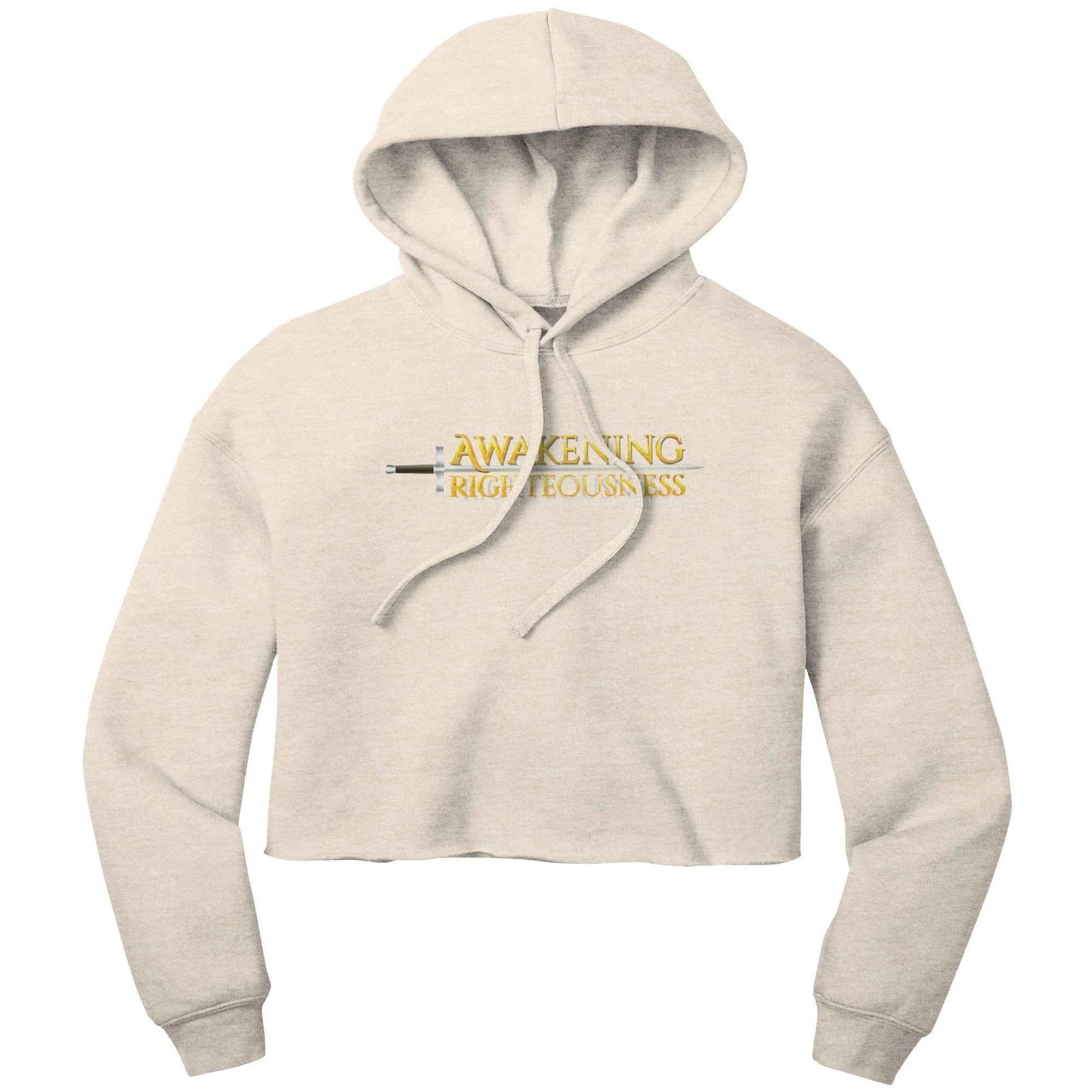Bella Women's Crop Fleece Hoodie