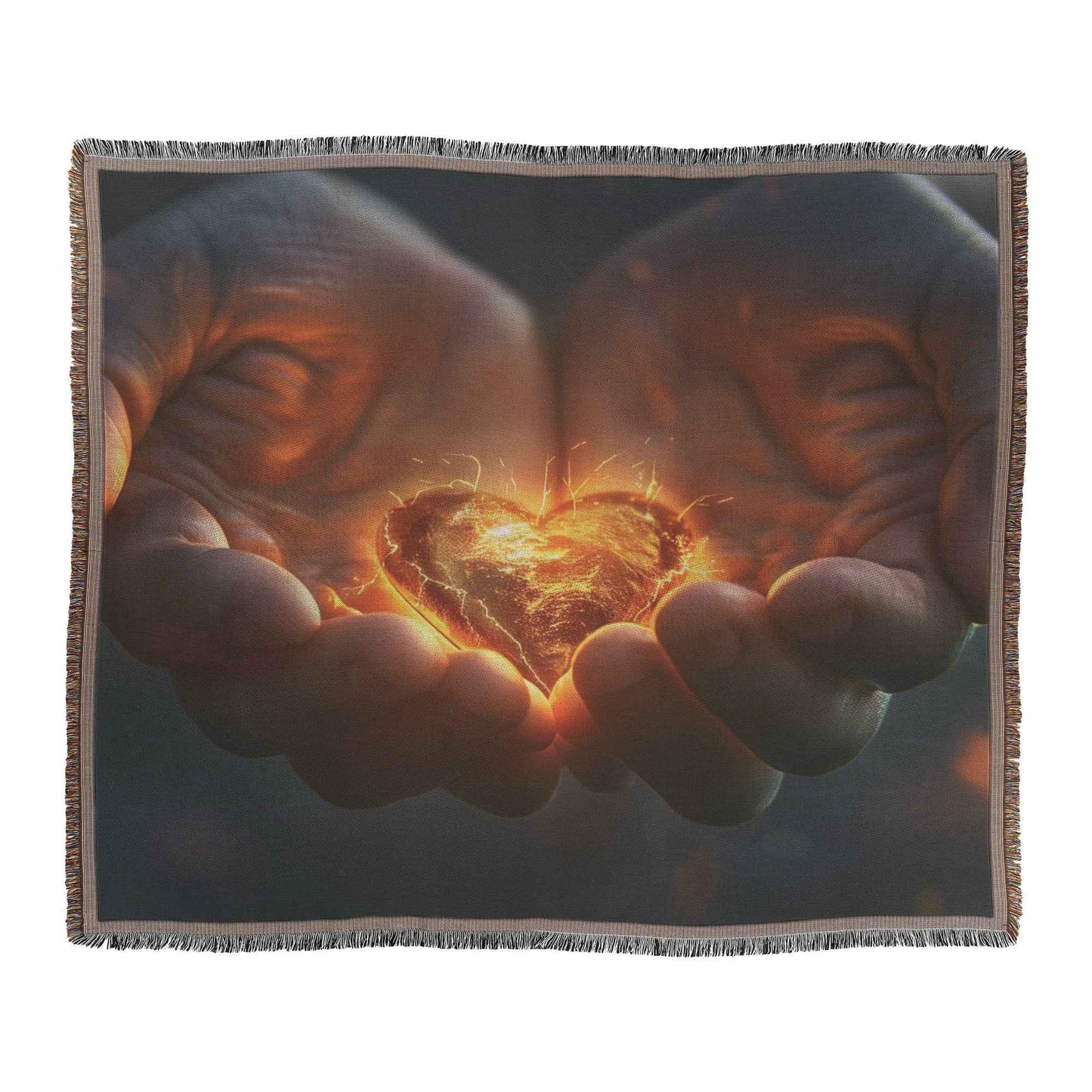 Boundless Love of God Christian Throw Blanket  Cozy Woven Kids Comfort Blanket with Divine Love  Holy Faith-Inspired Prayer Healing Blanket For Children