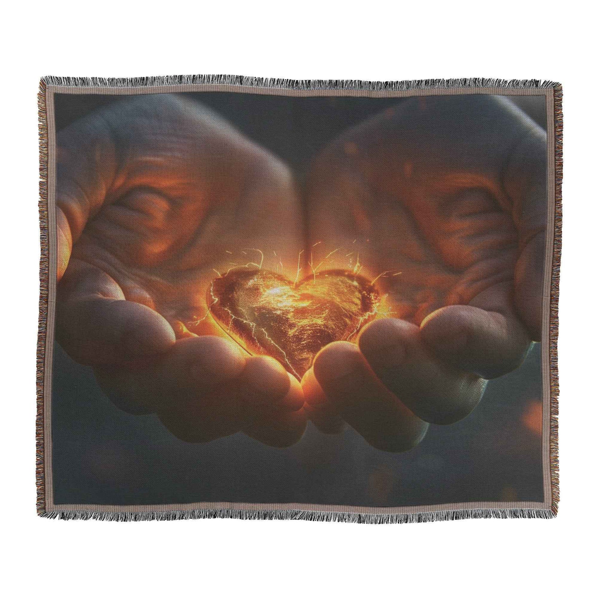 Boundless Love of God Christian Throw Blanket  Cozy Woven Kids Comfort Blanket with Divine Love  Holy Faith-Inspired Prayer Healing Blanket For Children