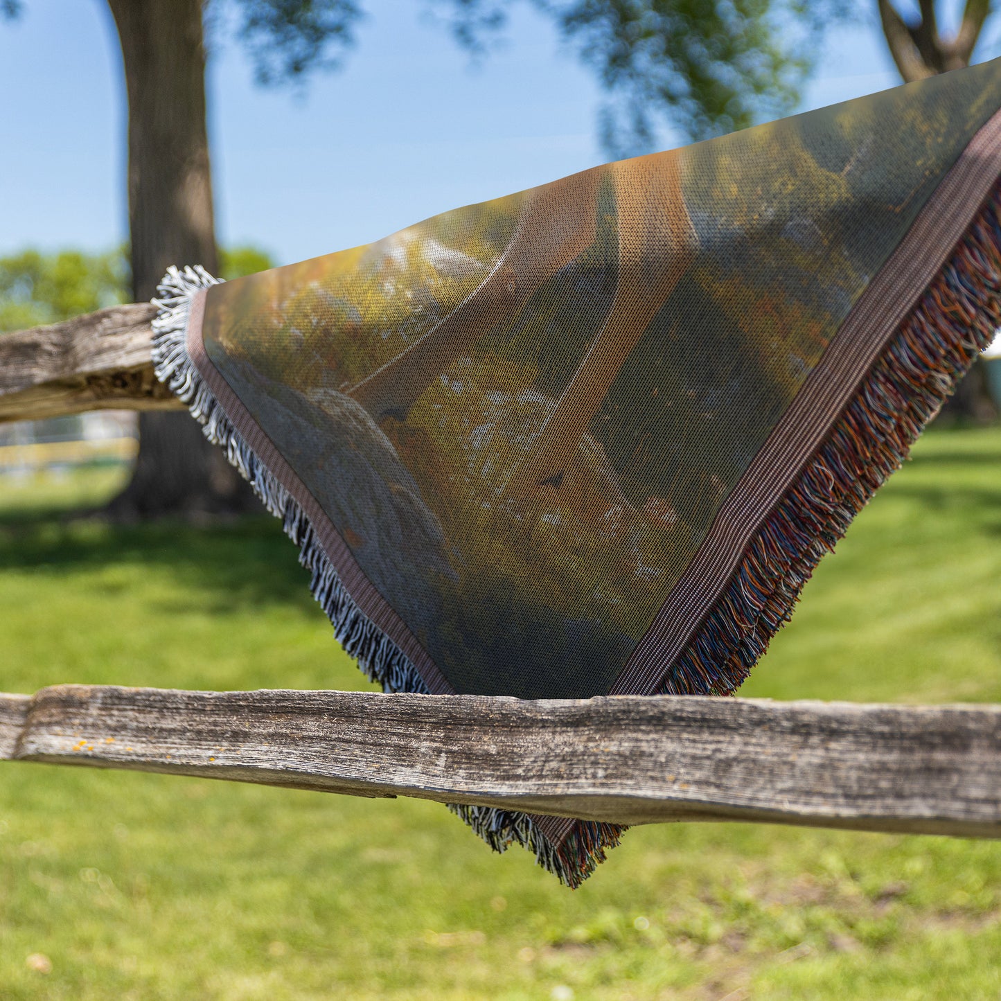 Family of Deer Serene Lake Christian Throw Blanket  Cozy Woven Kids Comfort Blanket with Tranquility  Holy Faith Inspired Prayer Healing Blanket for Children - Awakening Righteousness
