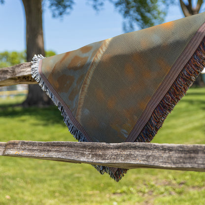 Graceful Giraffes in the Savanna Christian Throw Blanket  Cozy Woven Kids Comfort Blanket with Hope  Holy Faith Inspired Prayer Healing Blanket For Children - Awakening Righteousness