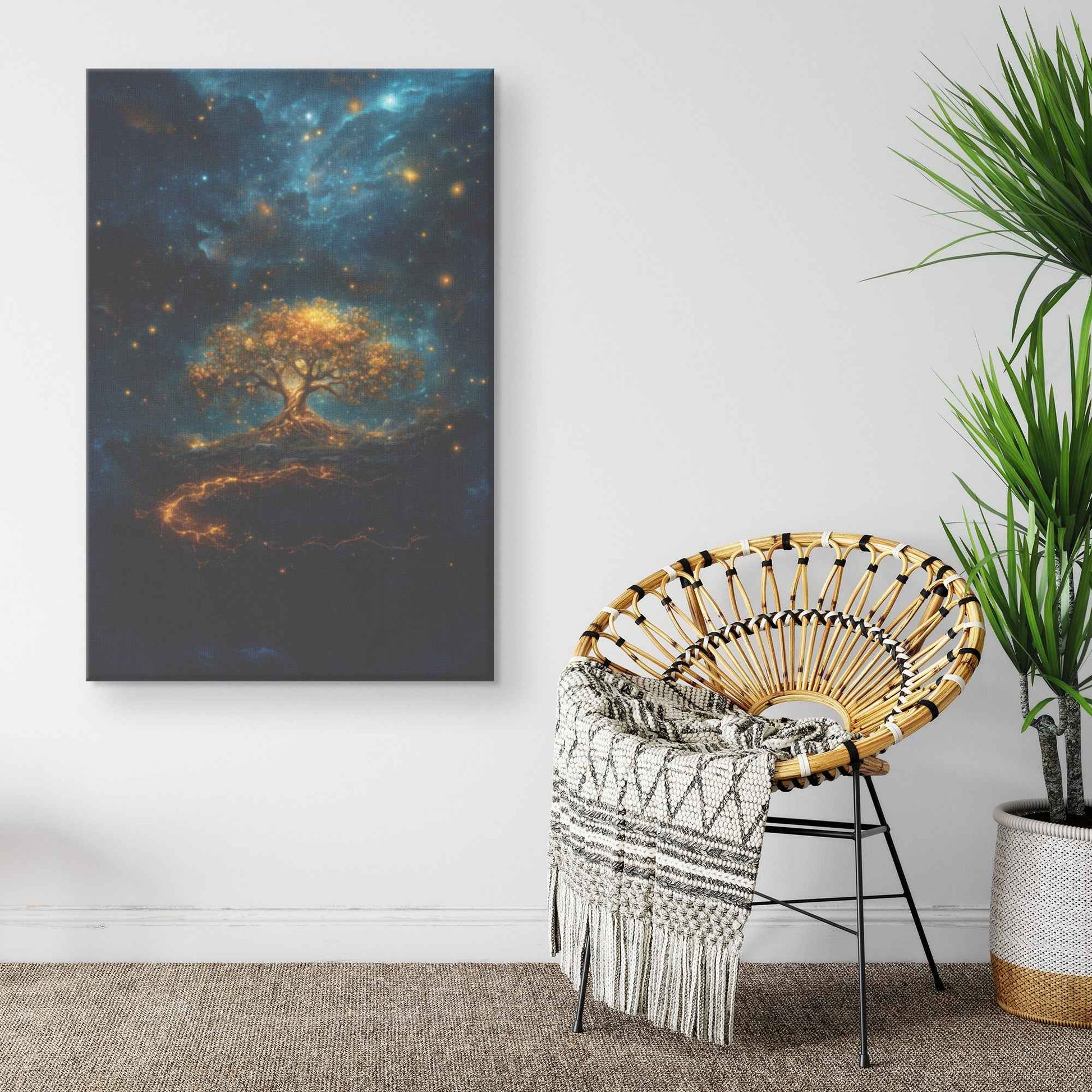 The Tree Of Life In The Garden Of Eden Christian Canvas Wall Art Decor