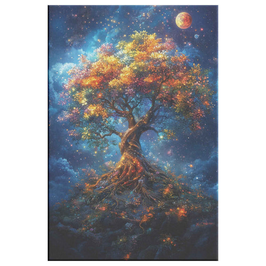 Tree Of Life In The Garden Of Eden   Christian Canvas Wall Art Decor
