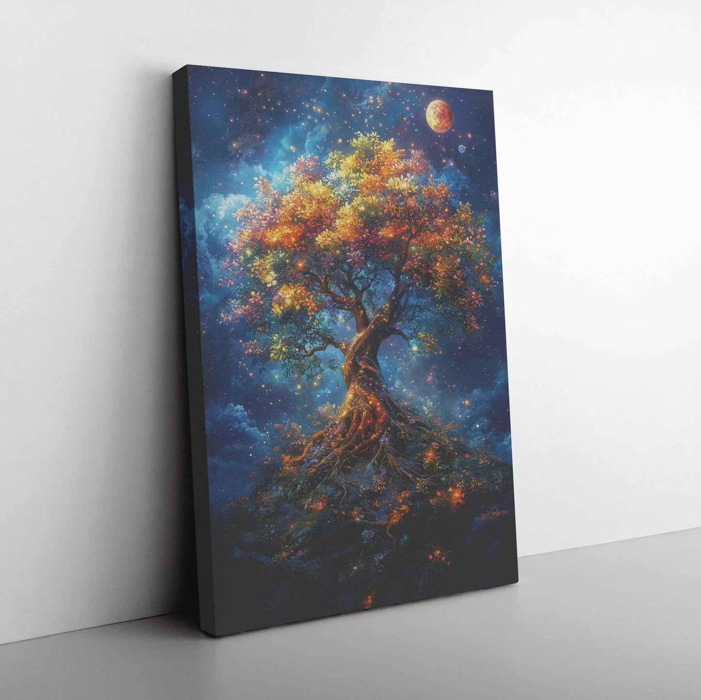 Tree Of Life In The Garden Of Eden   Christian Canvas Wall Art Decor