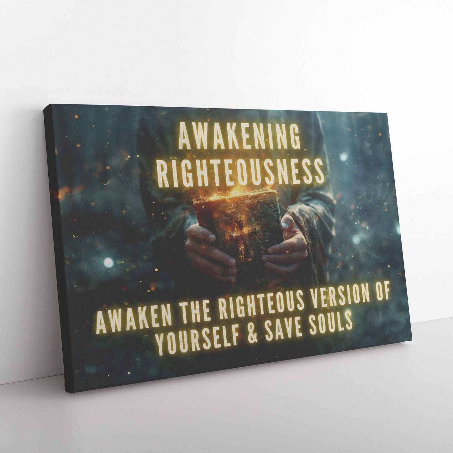 Canvas Art Piece Ministry   Awaken The Righteous Version Of Yourself & Save Souls