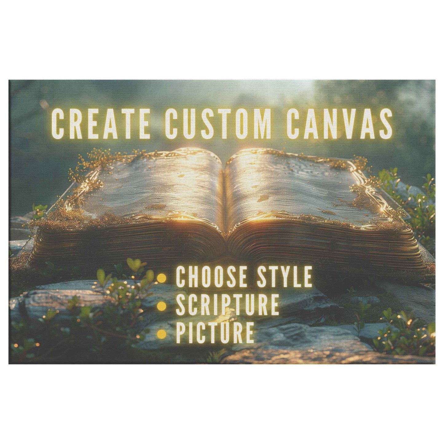 Create Custom Made  Christian Canvas