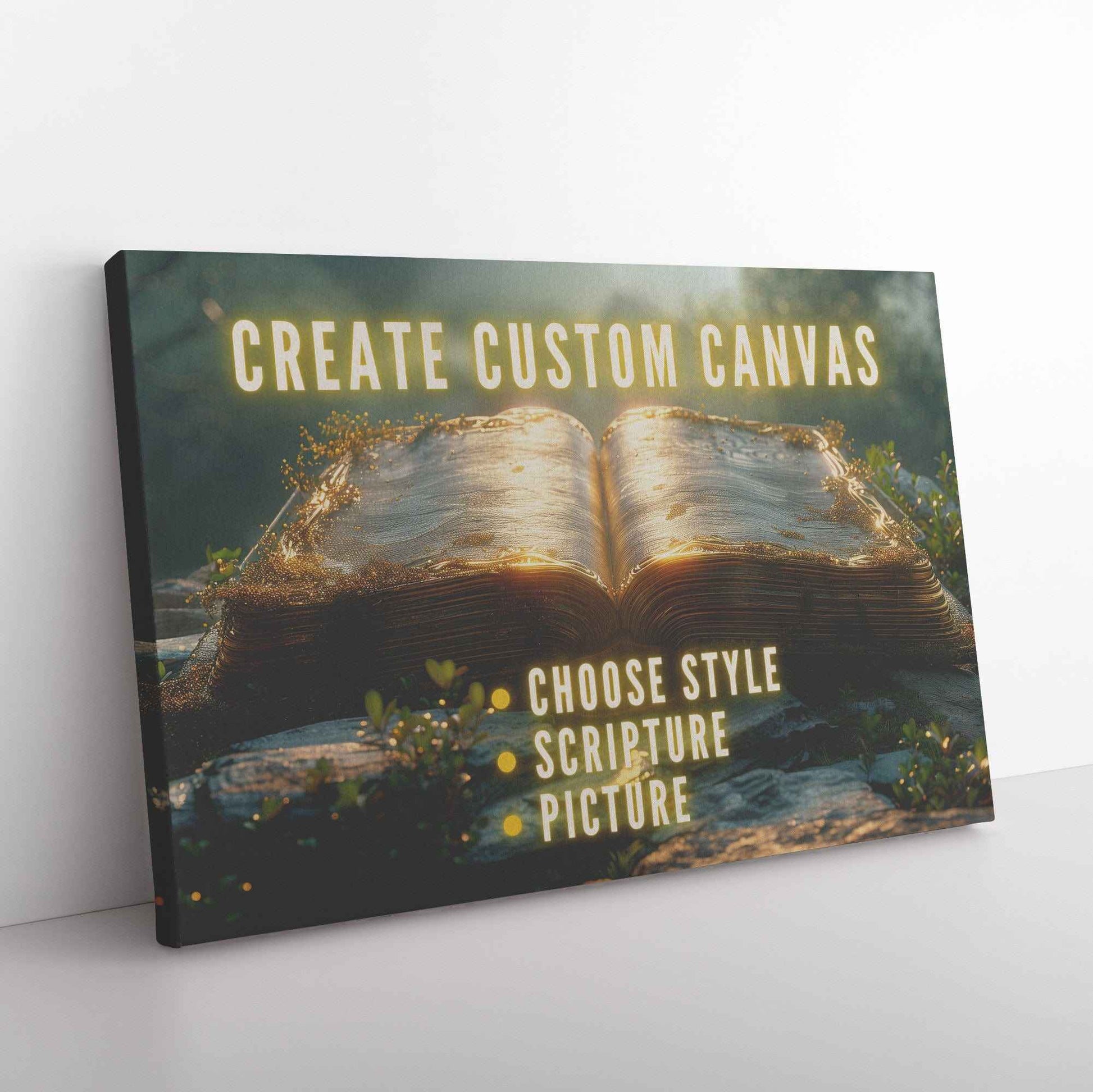 Create Custom Made  Christian Canvas