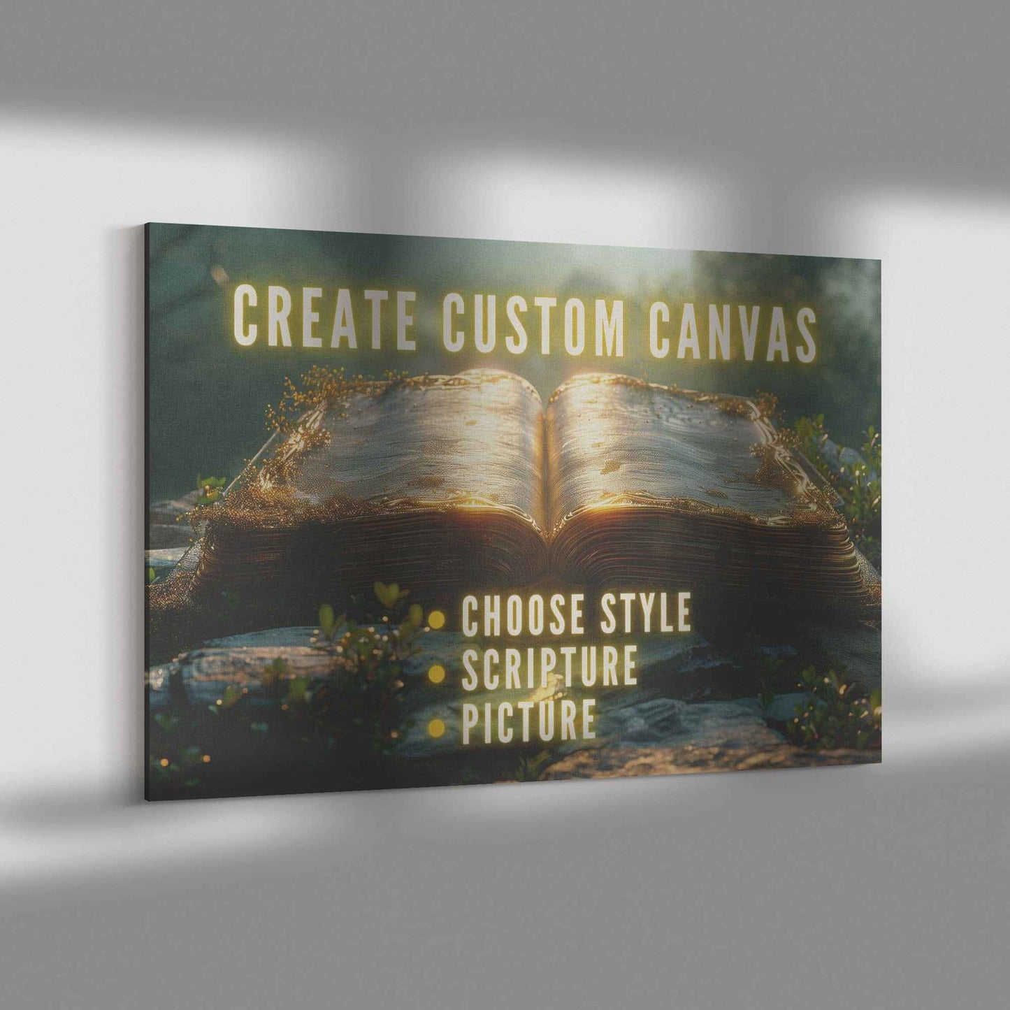 Create Custom Made  Christian Canvas
