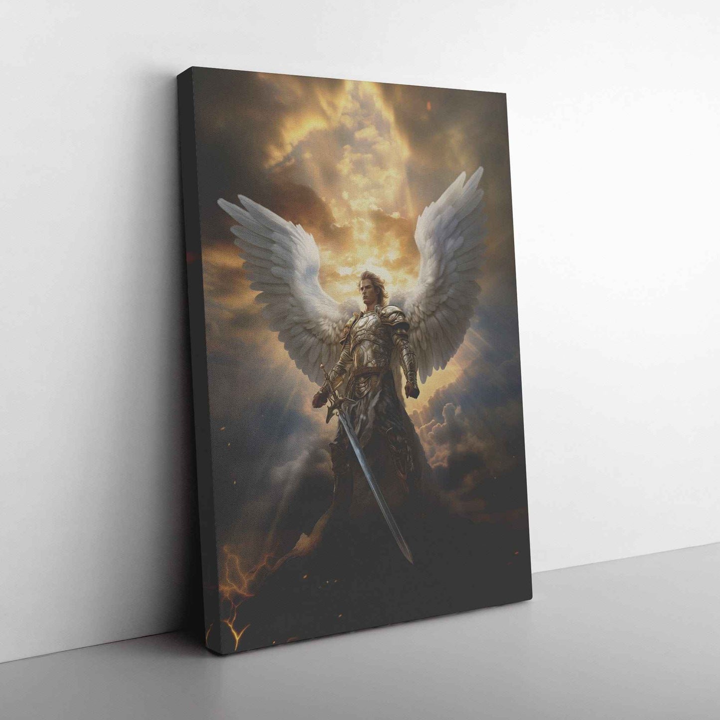 The Spiritual War Of The Heavenly Realms Canvas Art Print