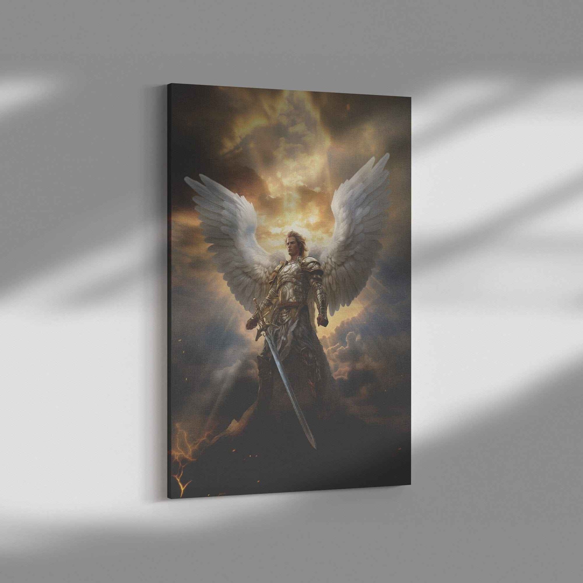 The Spiritual War Of The Heavenly Realms Canvas Art Print