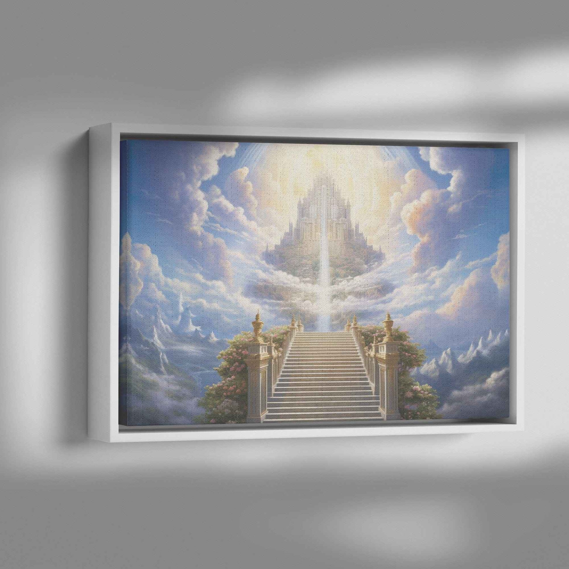 Kingdom Of Heaven Canvas Wall Art With Frame
