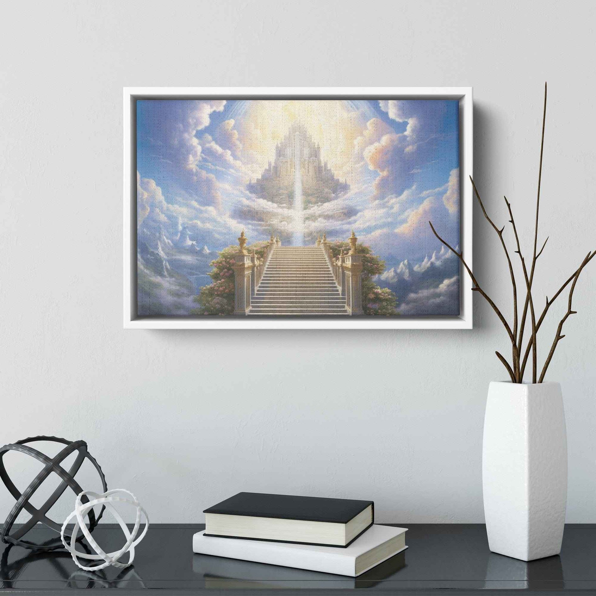 Kingdom Of Heaven Canvas Wall Art With Frame